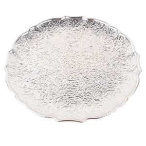 33cm Metallic Champagne Charger Plater