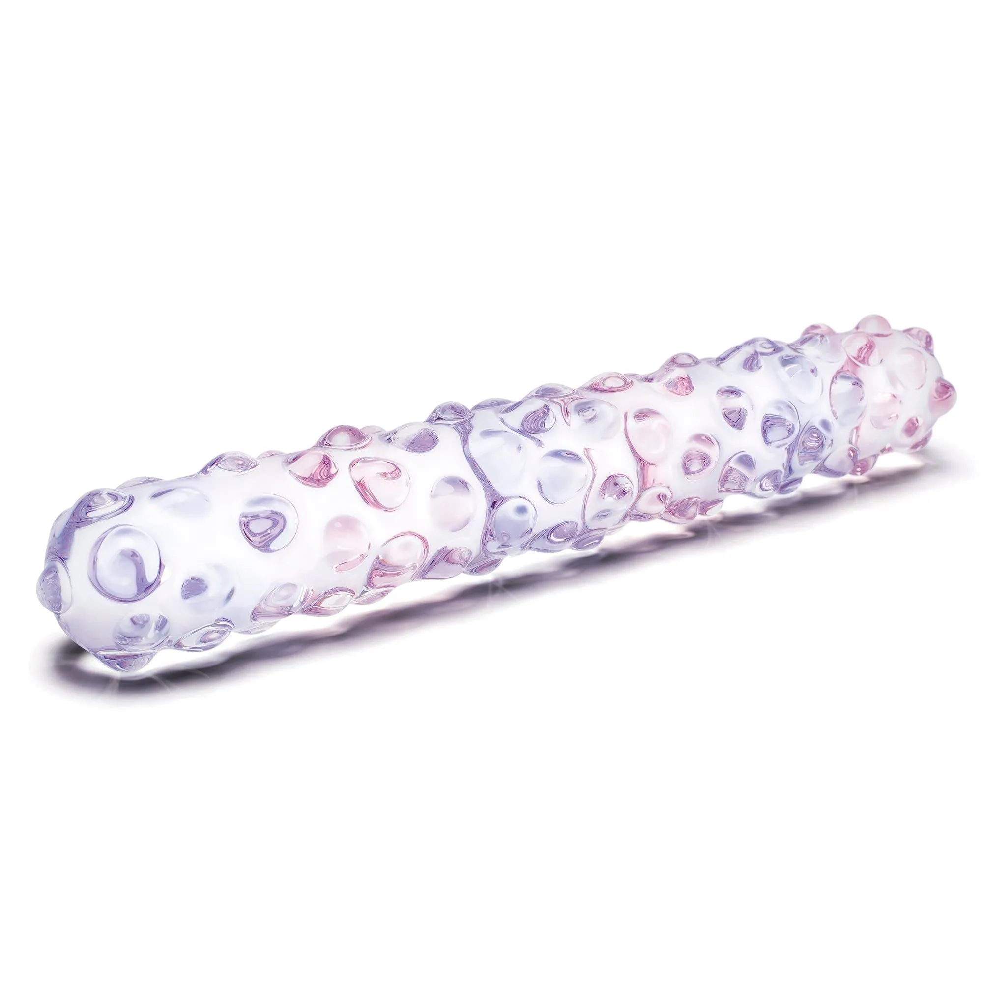 9" Purple Rose Nubbed Dildo