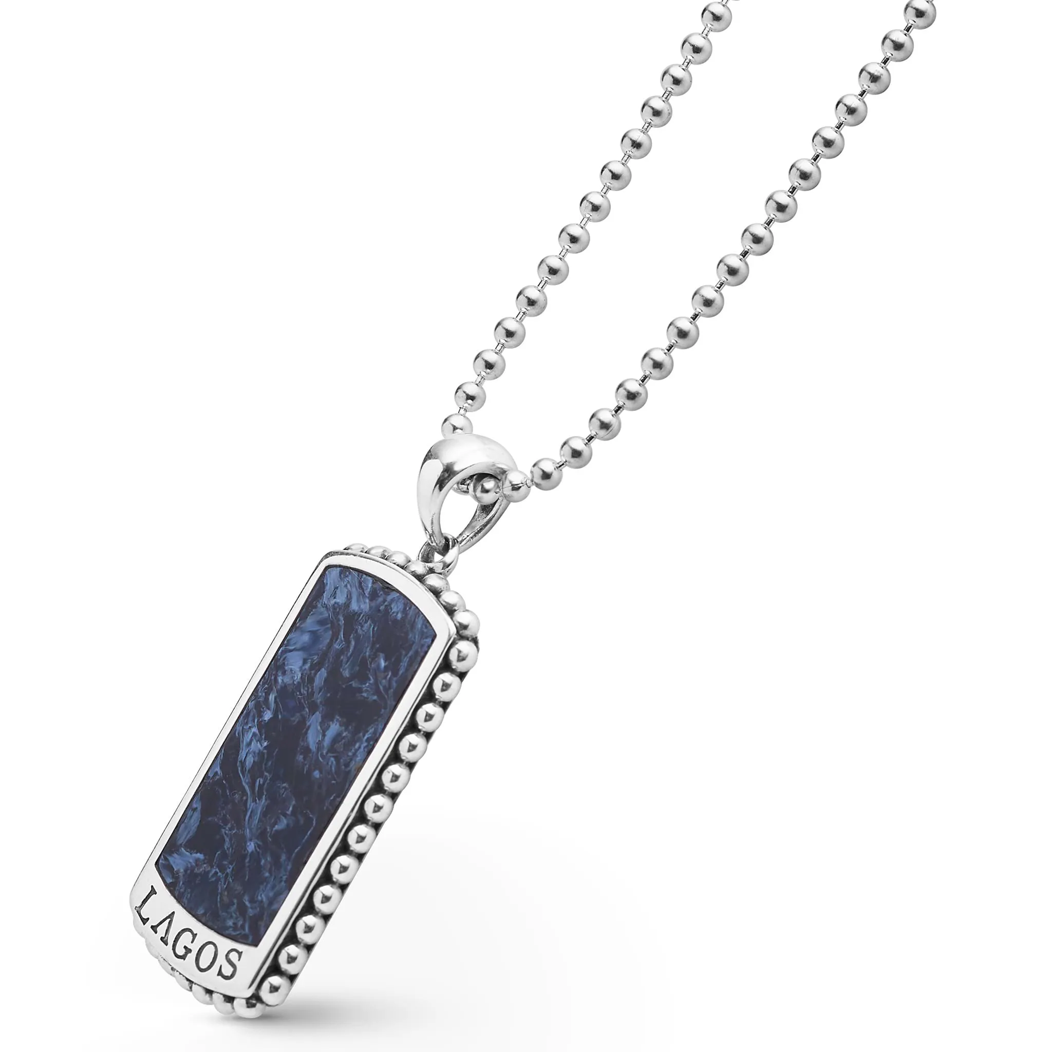 Anthem Pietersite Tag Amulet Necklace