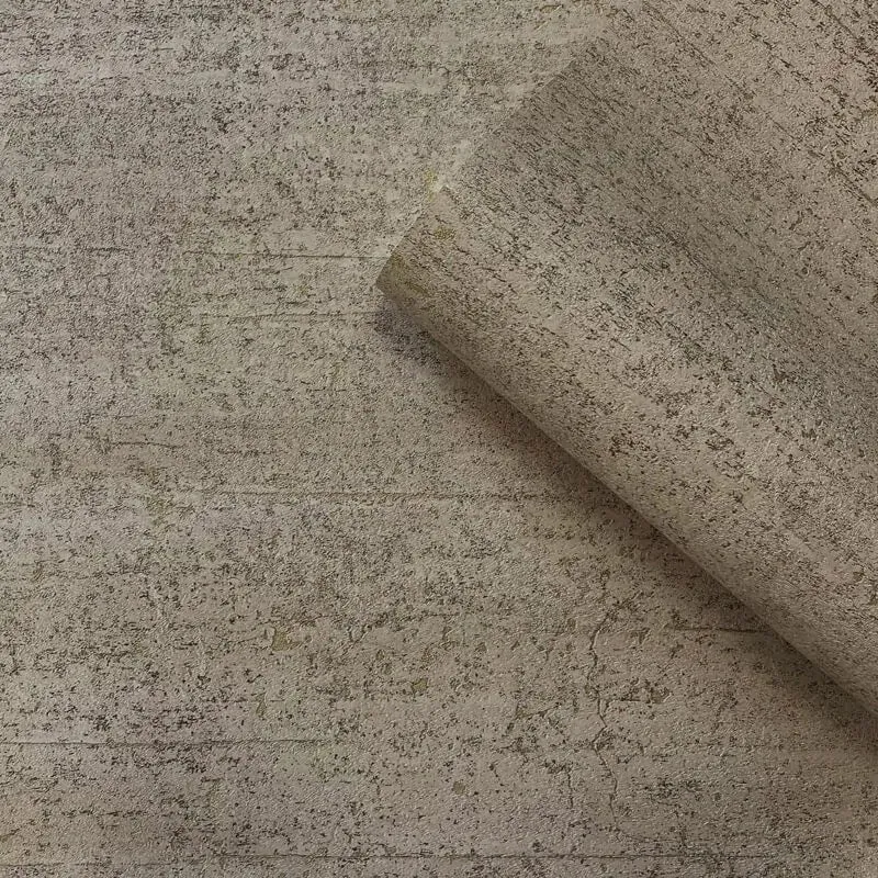 Belgravia Concrete Texture Mocha/Brown Metallic Wallpaper