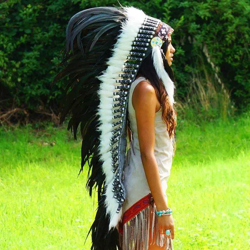 Black War Bonnet - 130cm