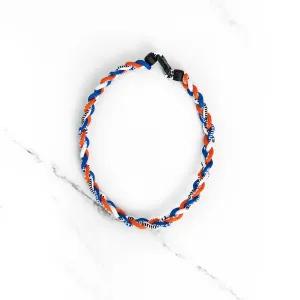 Blue   Orange Sports Necklace