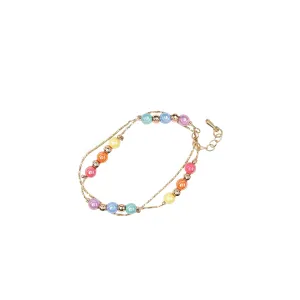 boutique golden rainbow bracelet