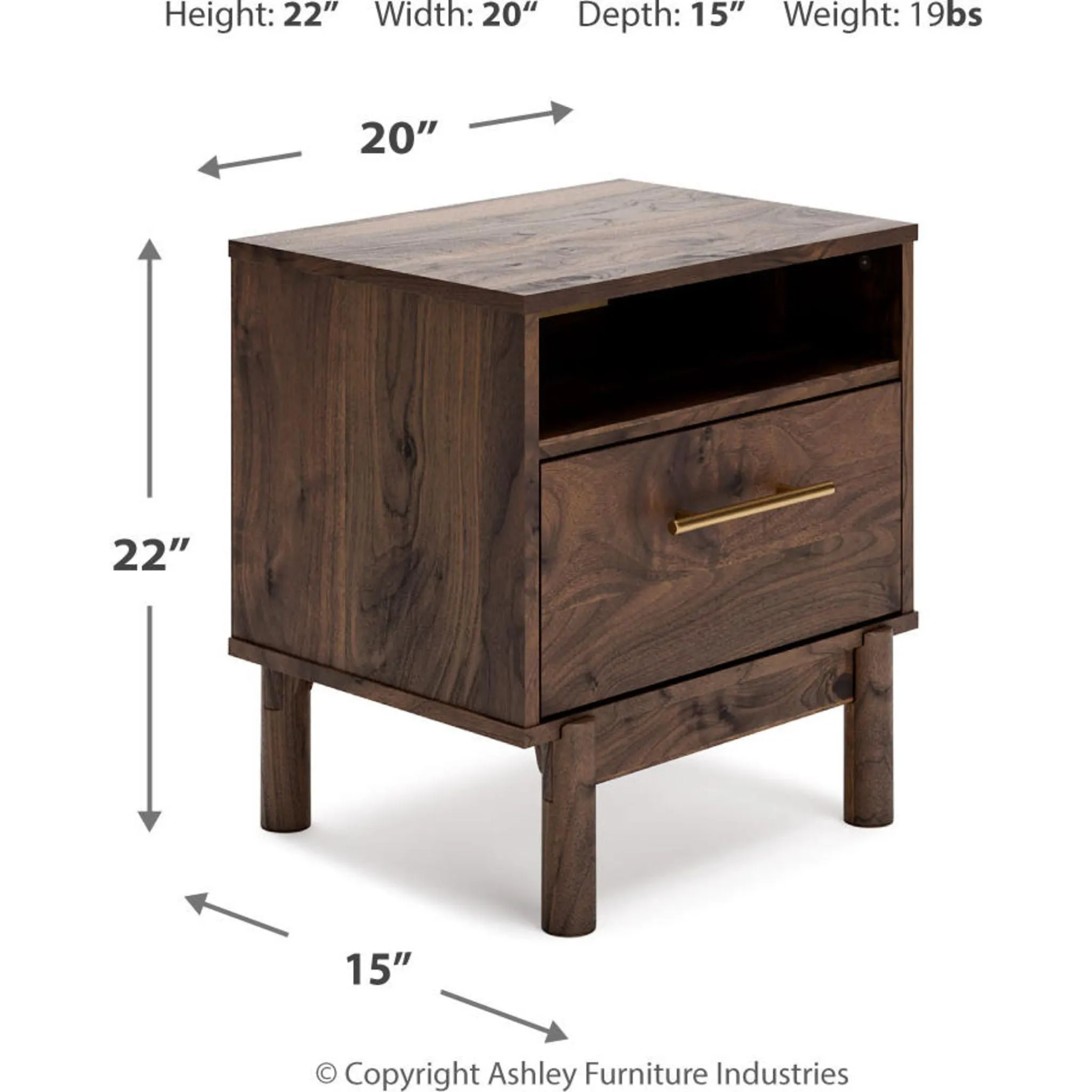 Calverson Nightstand