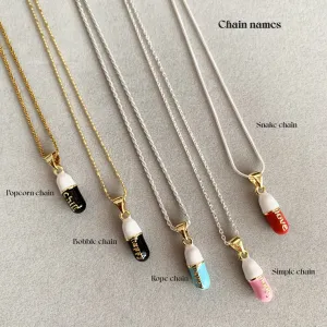 Chains - for Mini Pill Charms