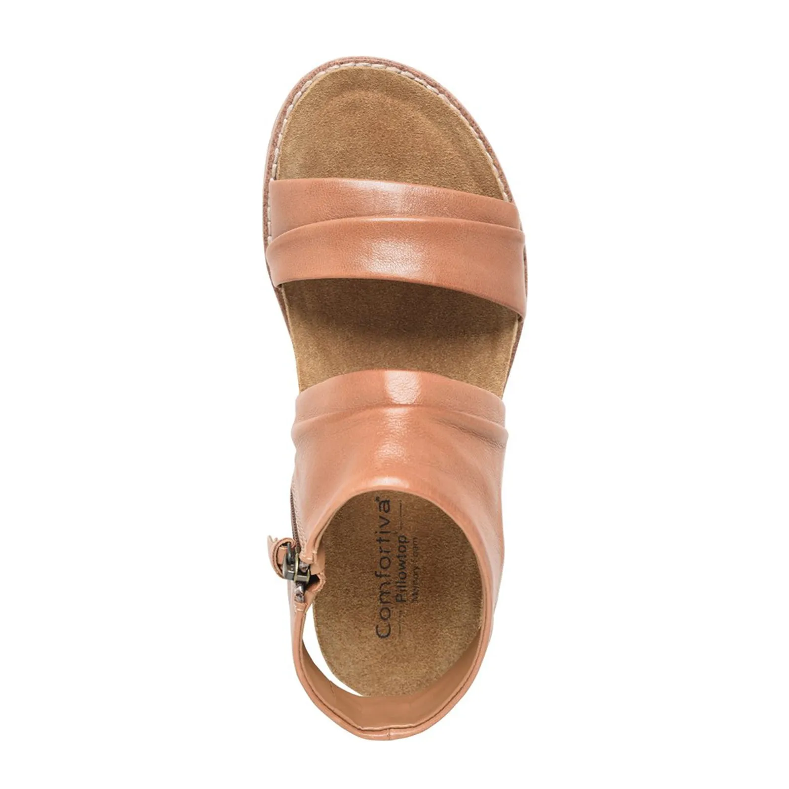 Comfortiva Gale Backstrap Sandal (Women) - Sand