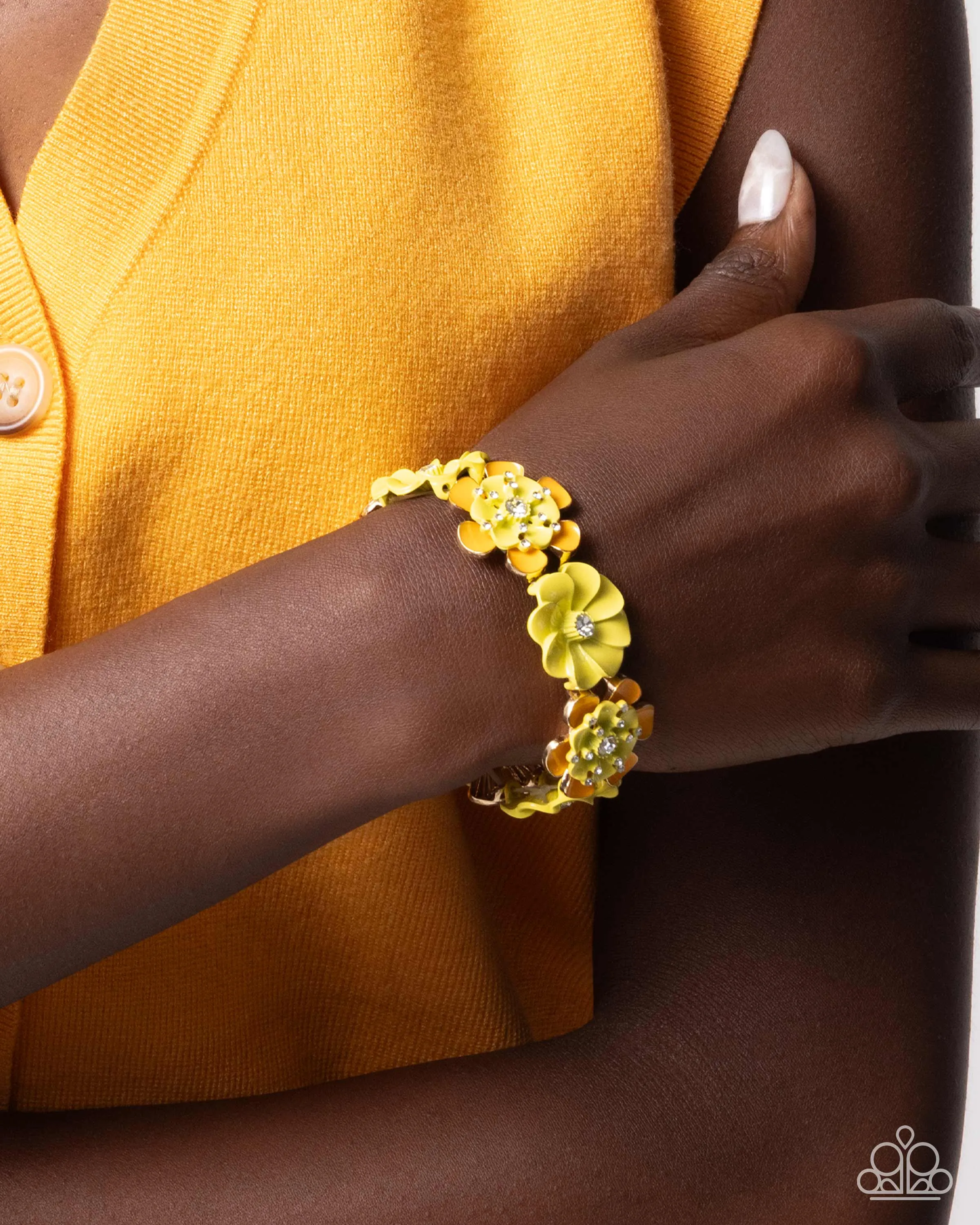 Complete Look - Yellow Necklace and Bracelet