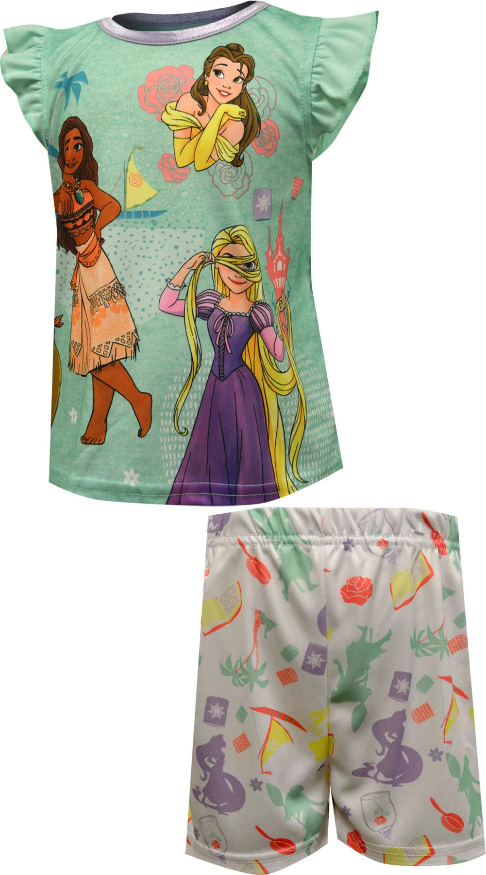 Disney Princesses Summertime Fun Shortie Pajama