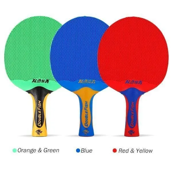 Double Fish Plastic Table Tennis Bat