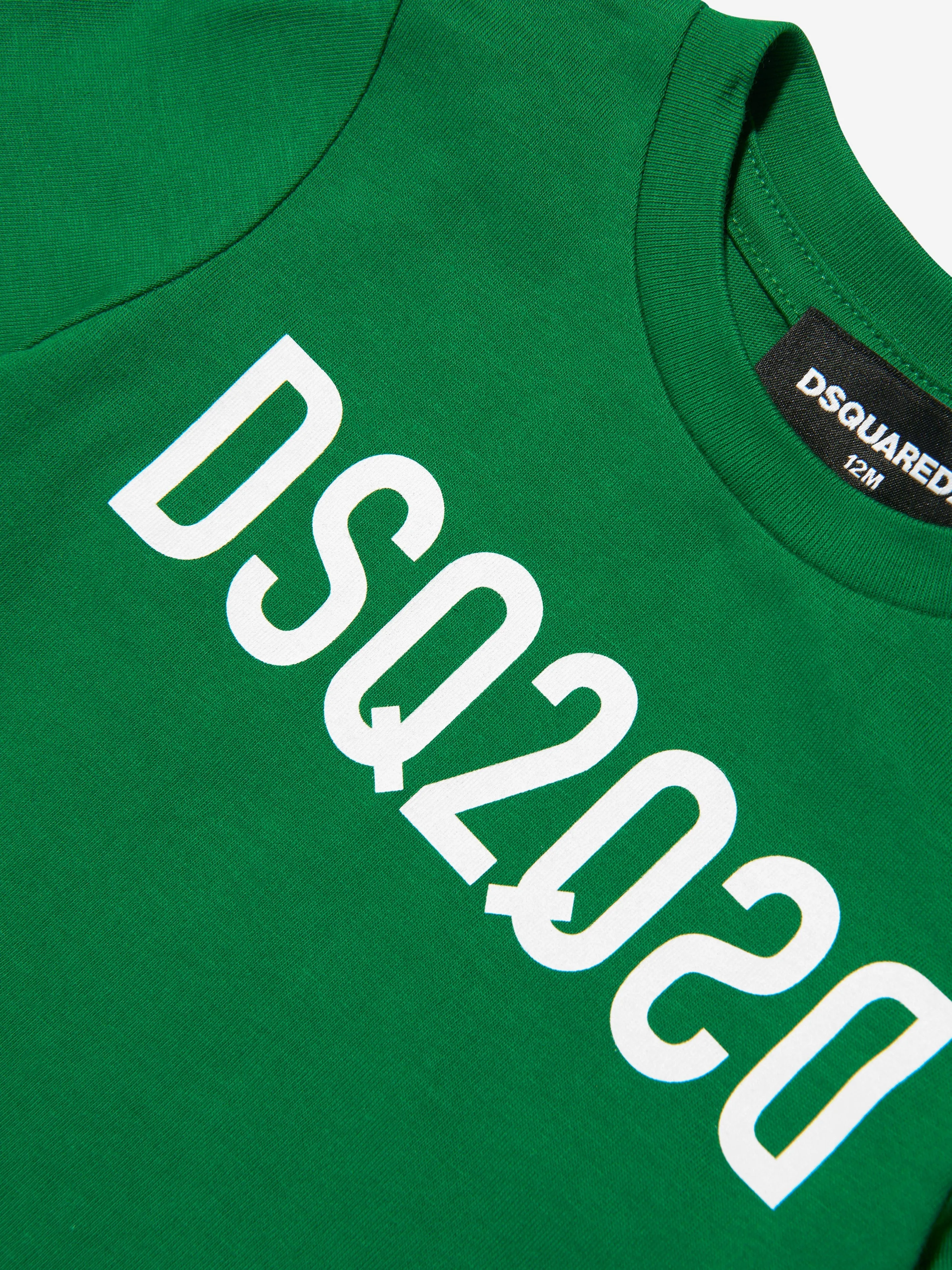 Dsquared2 Baby Logo T-Shirt In Green