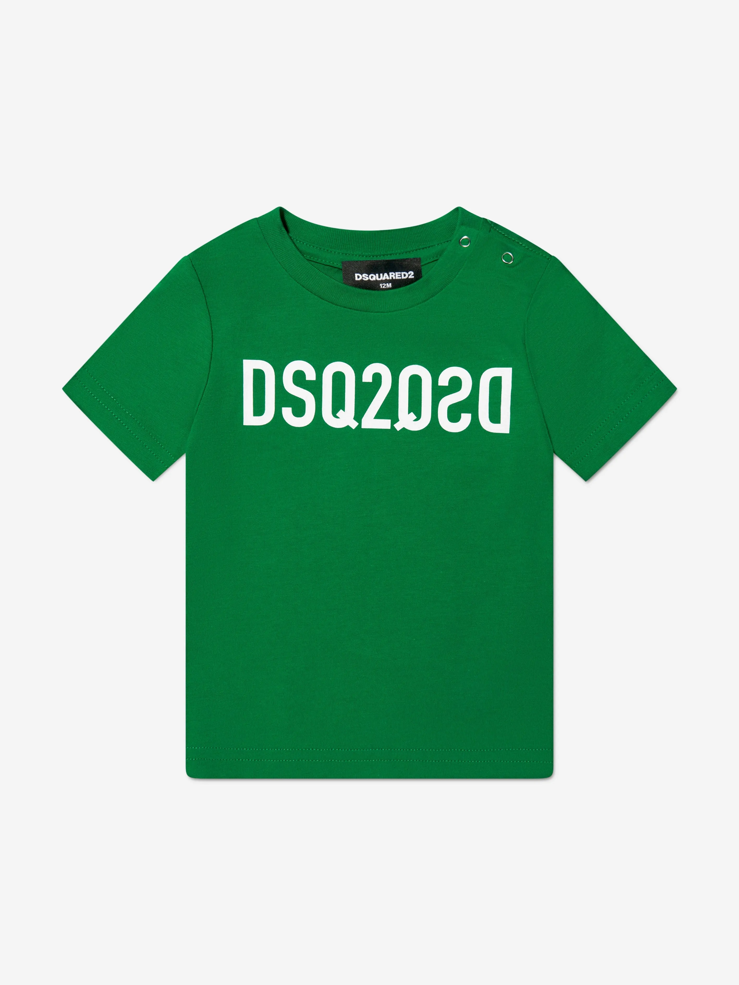 Dsquared2 Baby Logo T-Shirt In Green