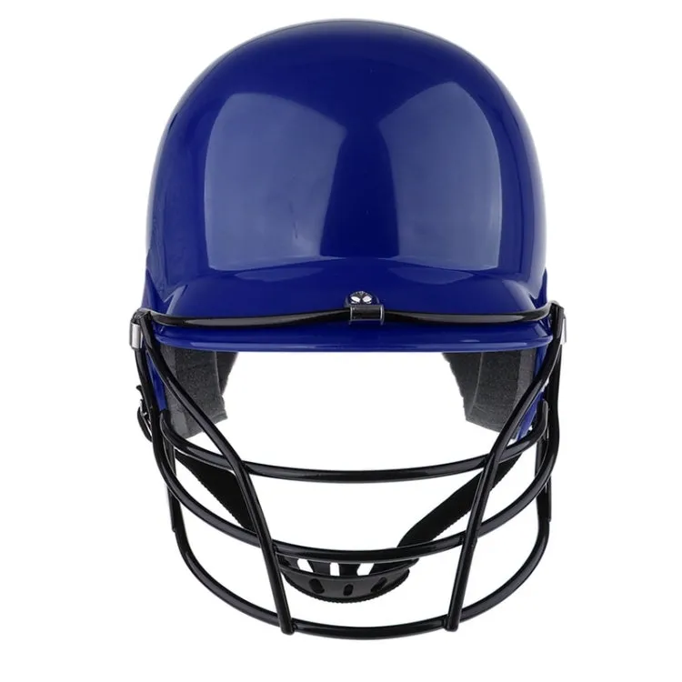 Head and Face Protection Baseball Helmet for Adults(Black)