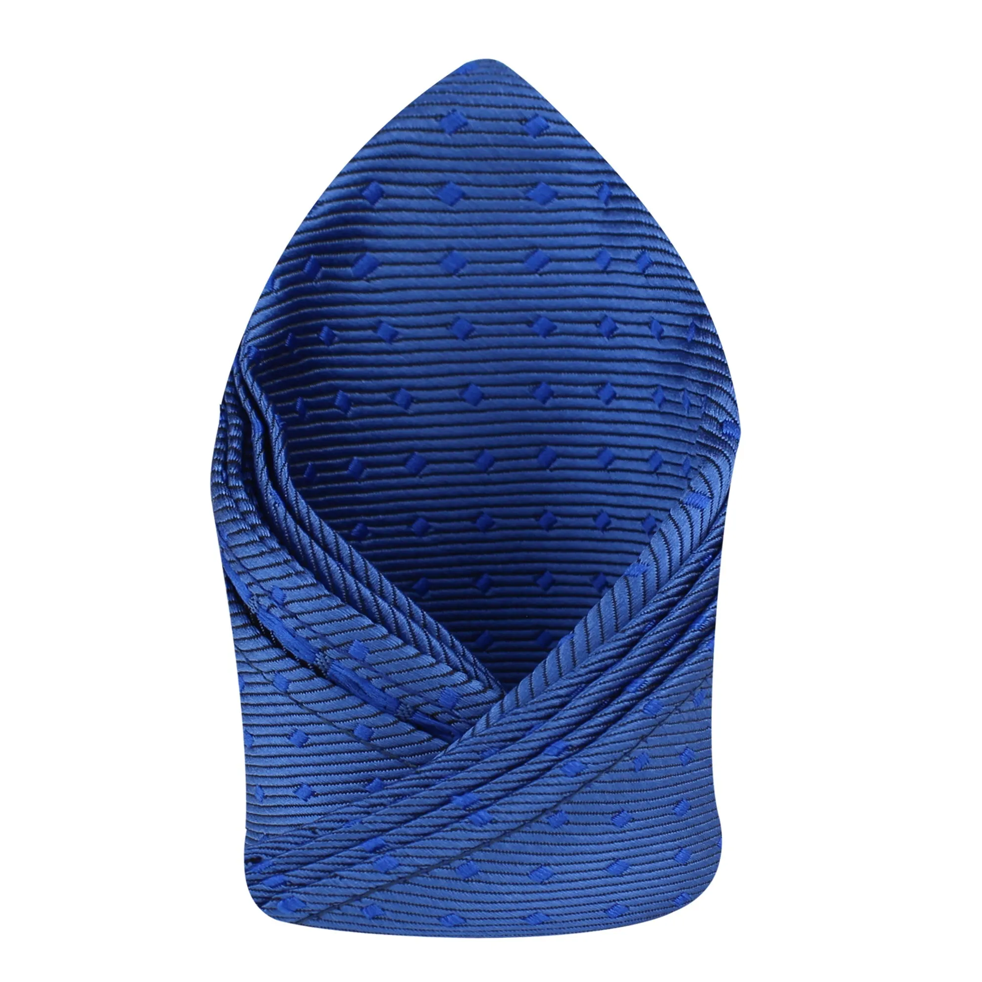 Kovove The Intellect Dash Abstract  Blue Pocket Square For Men