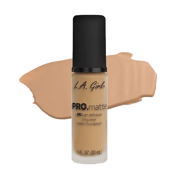 L.A Girl Pro Matte Hd Long Wear Matte Foundation 30Ml Soft Beige