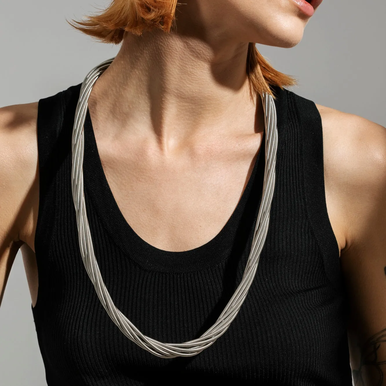 La Mollla Twist Long Necklace