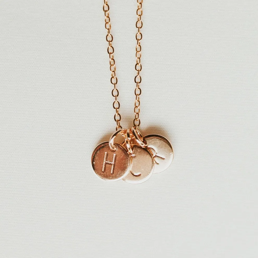 *Littles* Initial Necklace