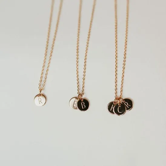 *Littles* Initial Necklace