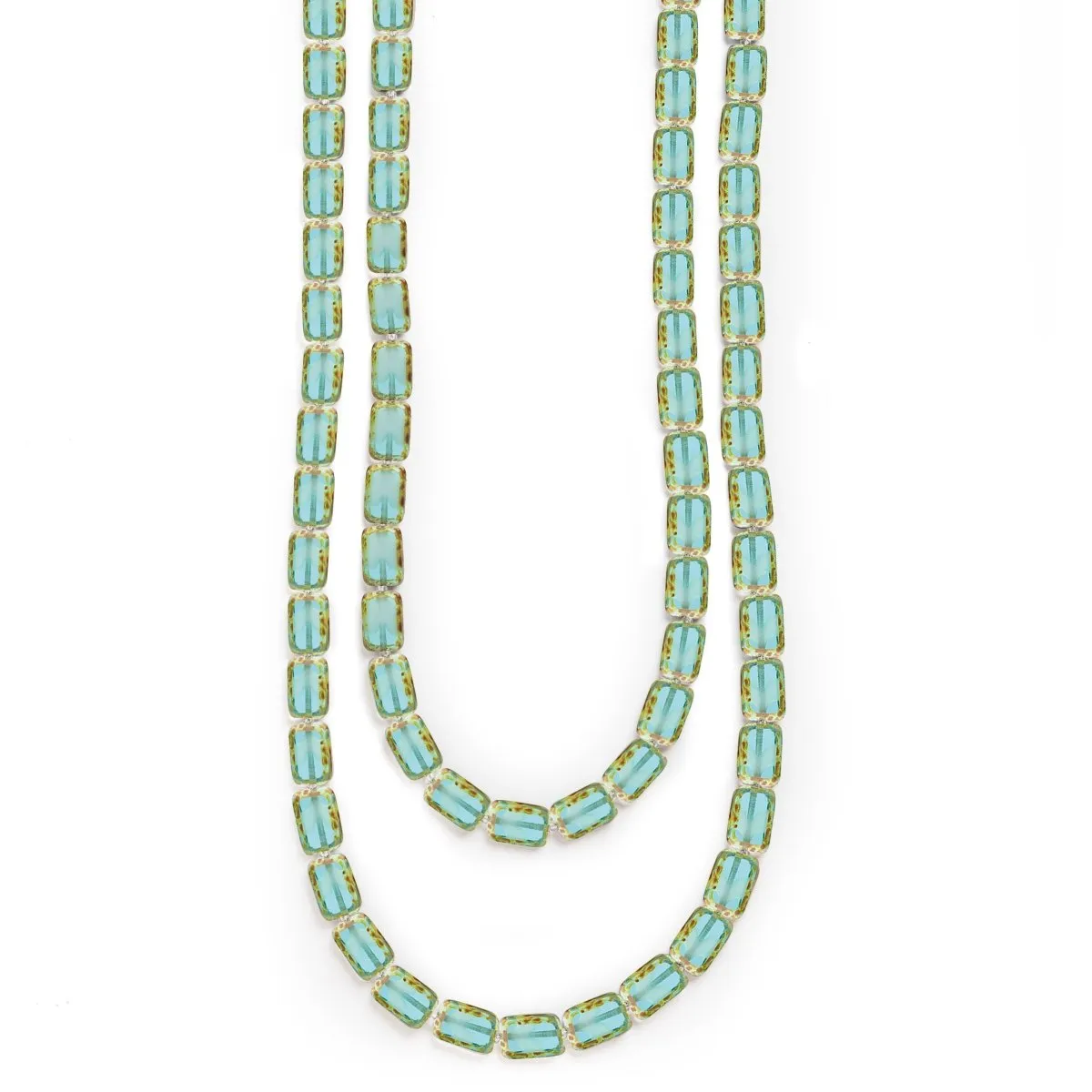 Long Beaded Necklace, 7 Ways to Wear, Trilogy 60"