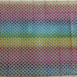 Metallic Trim - 6-inch Sparkle Bling Cloth Rainbow Close-Out