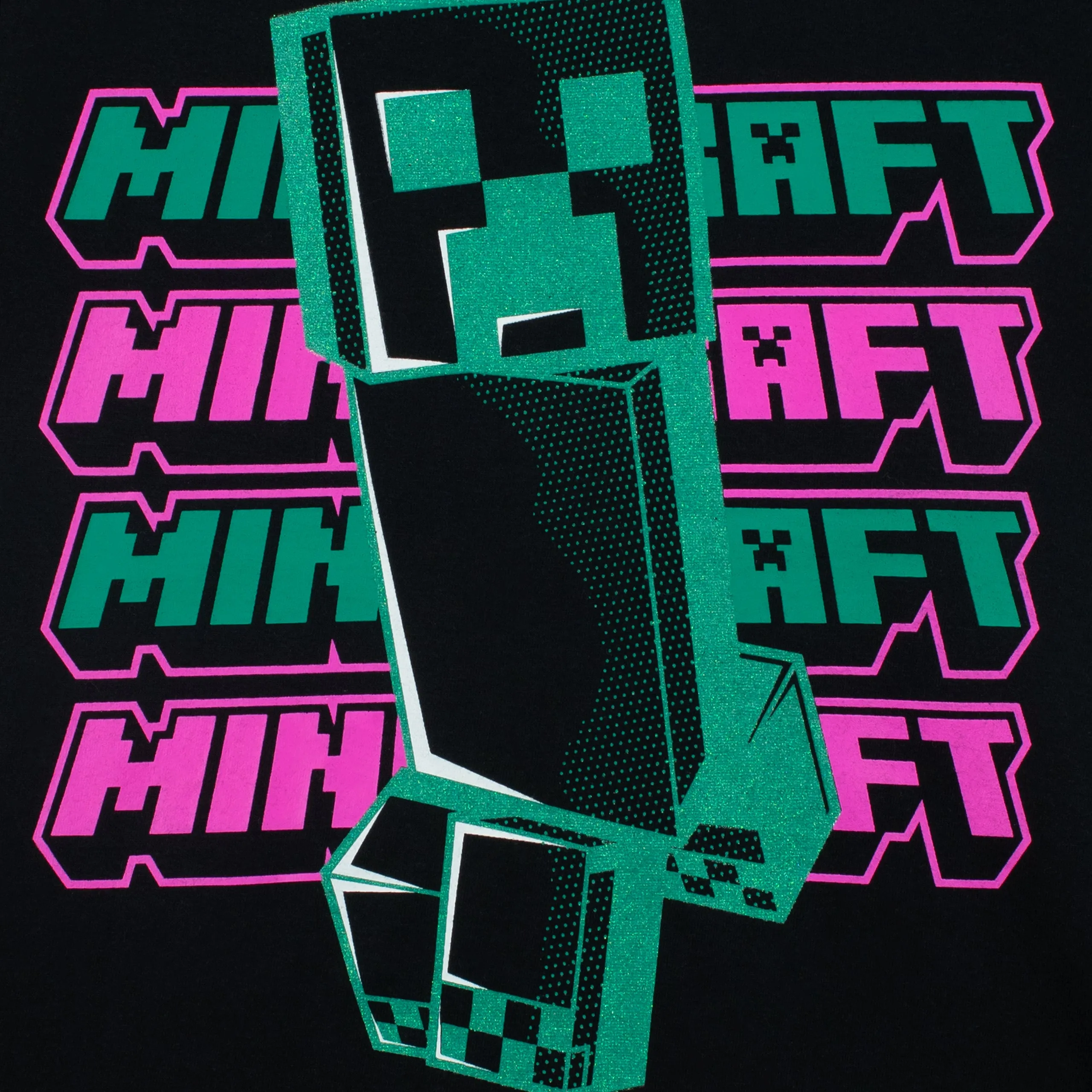 Minecraft Glitter T-Shirt