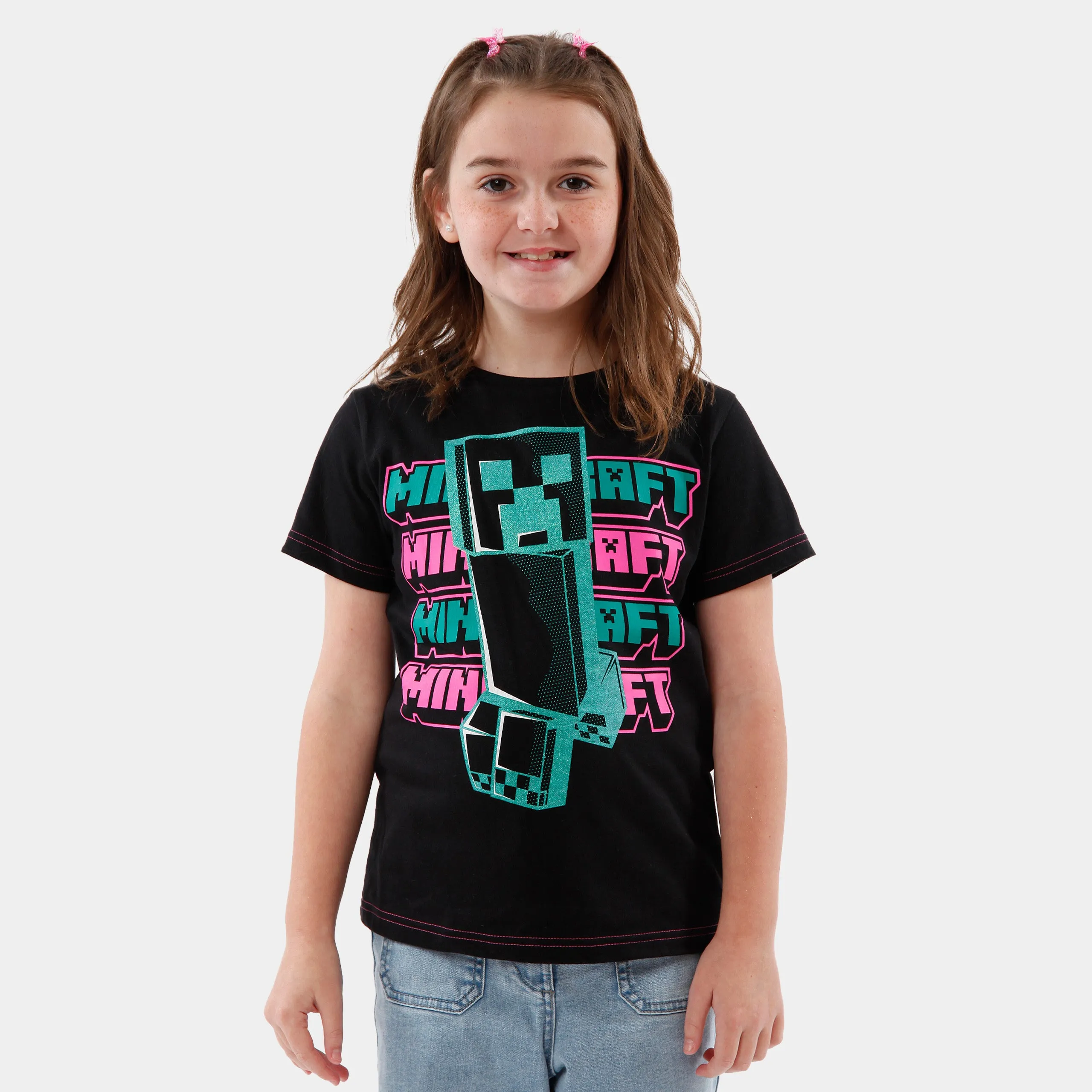 Minecraft Glitter T-Shirt