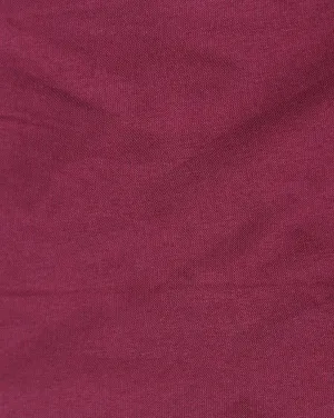 Plain Maroon Polyester Taffeta Fabric