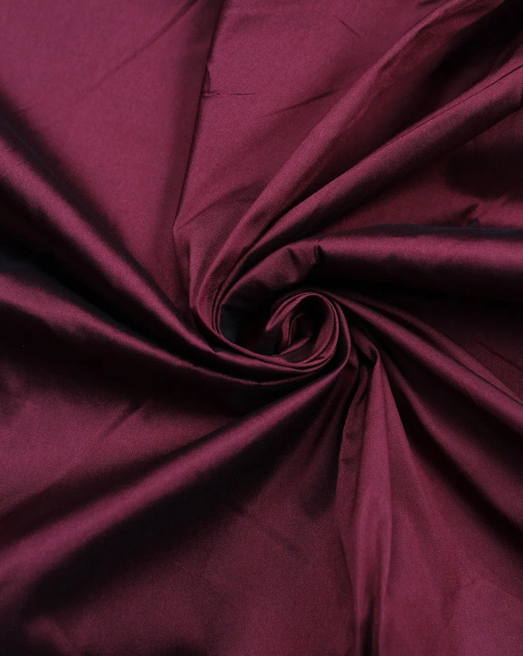 Plain Maroon Polyester Taffeta Fabric