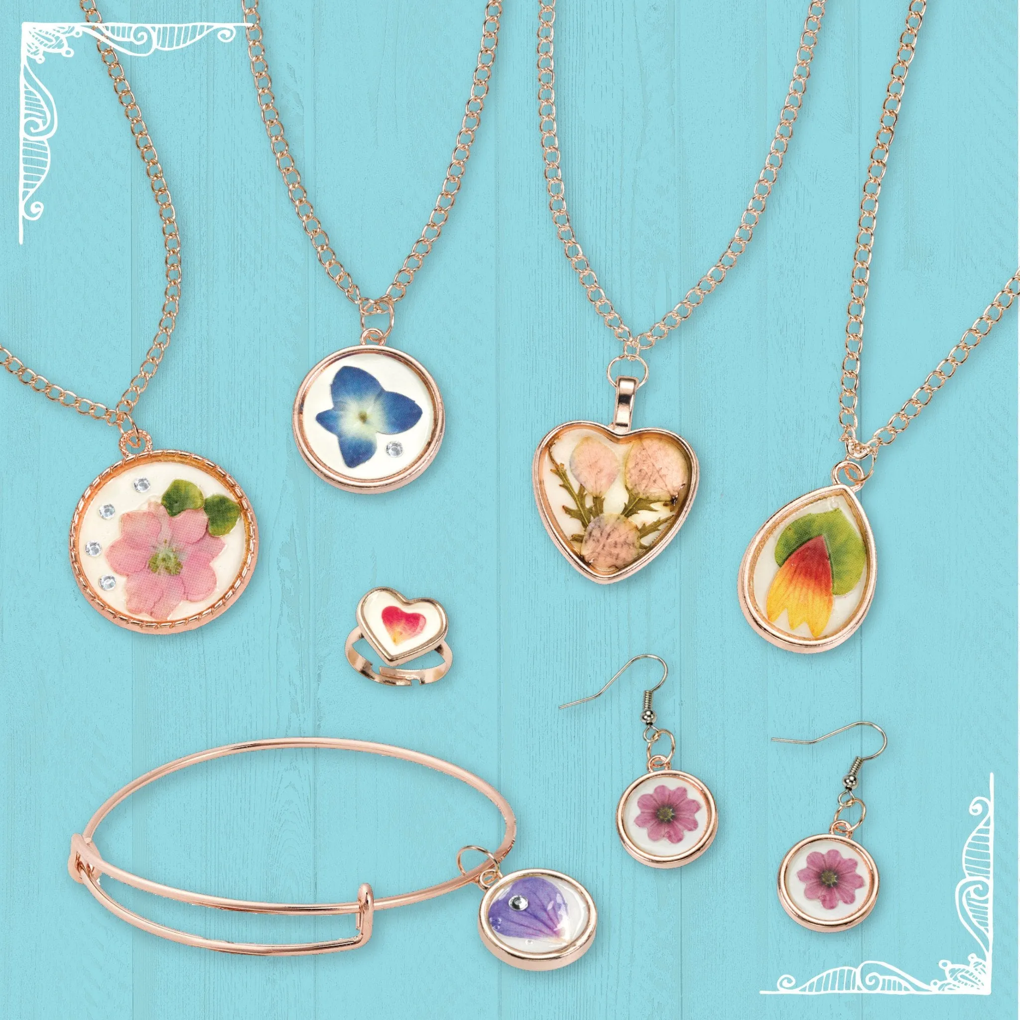 Pressed Flower Jewelry