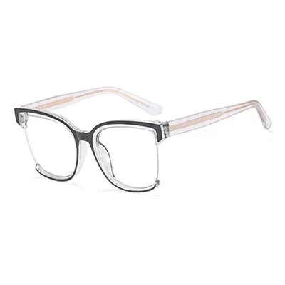 Ralferty Women's  Semi Rim Square Oversized Tr 90 Acetate Eyeglasses