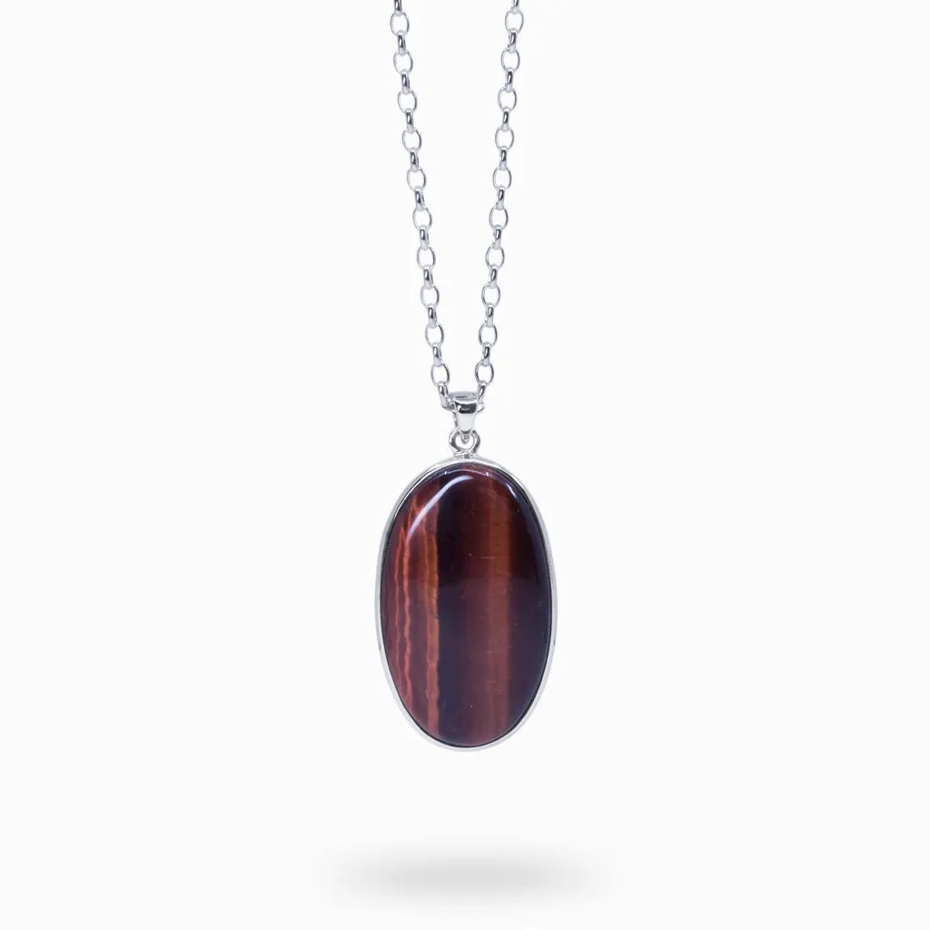 Red Tiger Eye Necklace