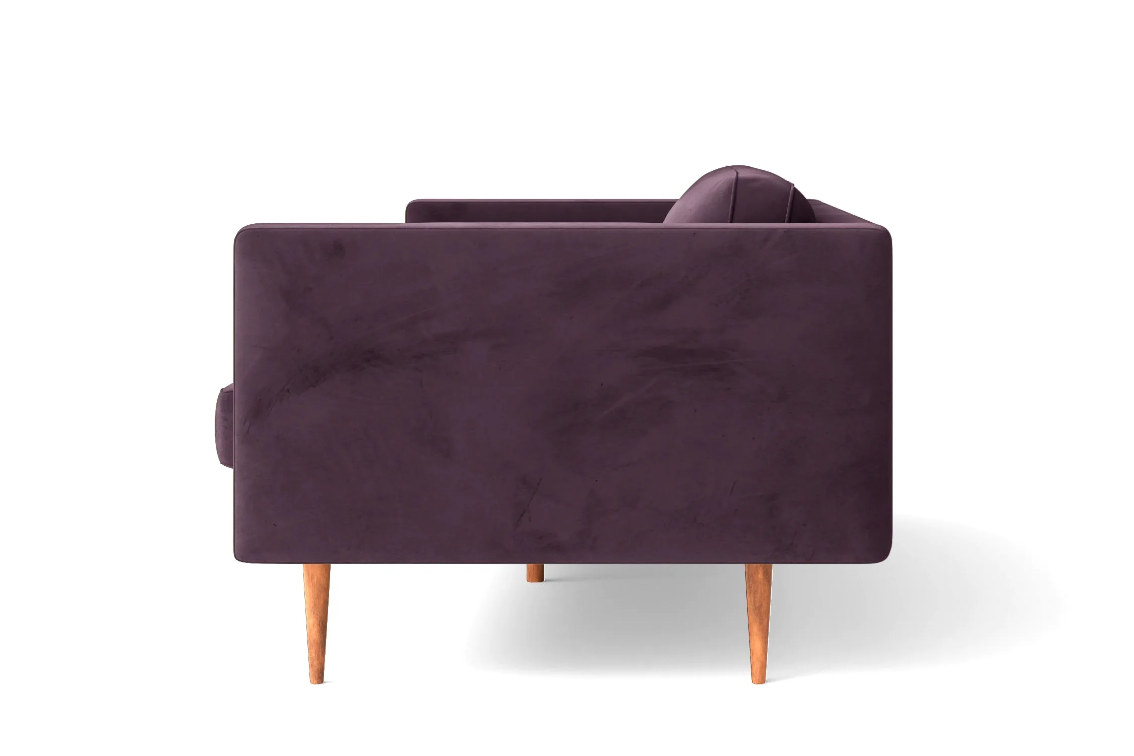 Salerno Armchair Purple Velvet