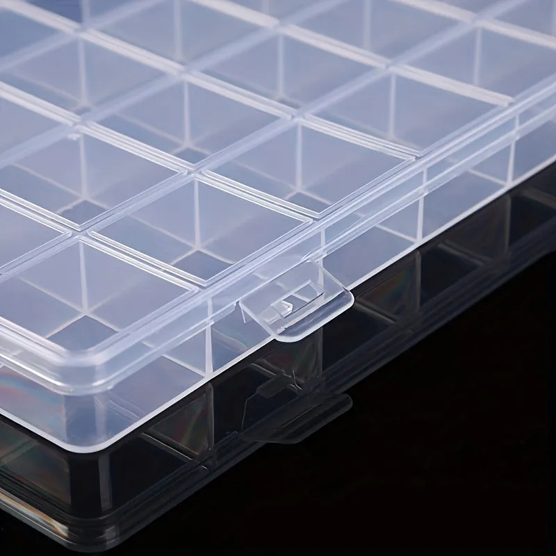 Single Durable 28 Grid Jewelry Organizer and Display Box