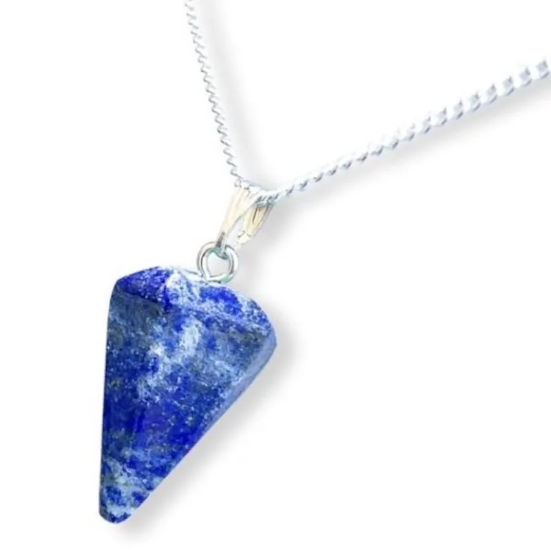 Single Point Gemstone Necklace