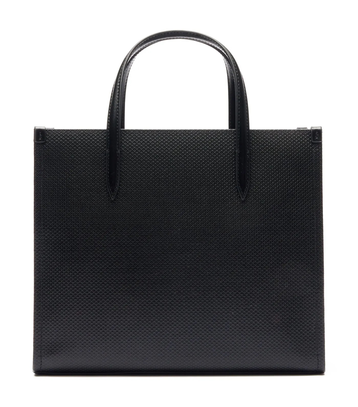 Small Chantaco Leather Tote Noir