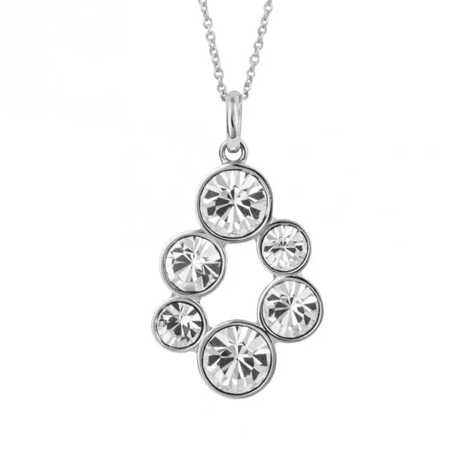 Sterling Silver Platinum Pendant P5324C