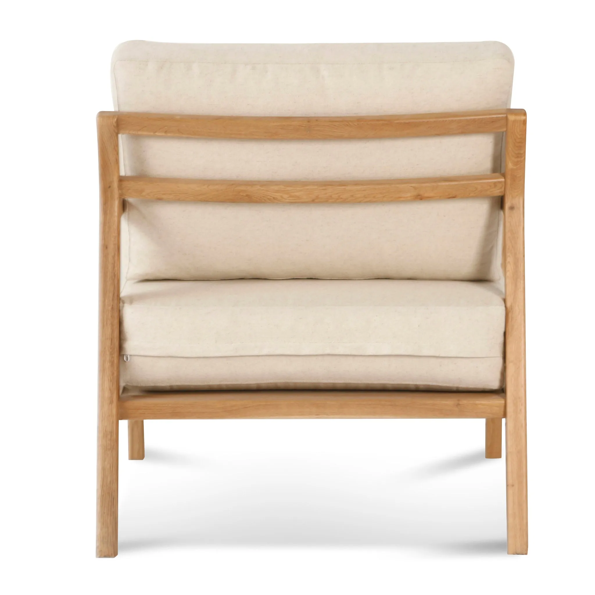 Trenton Fabric Armchair - Light Beige