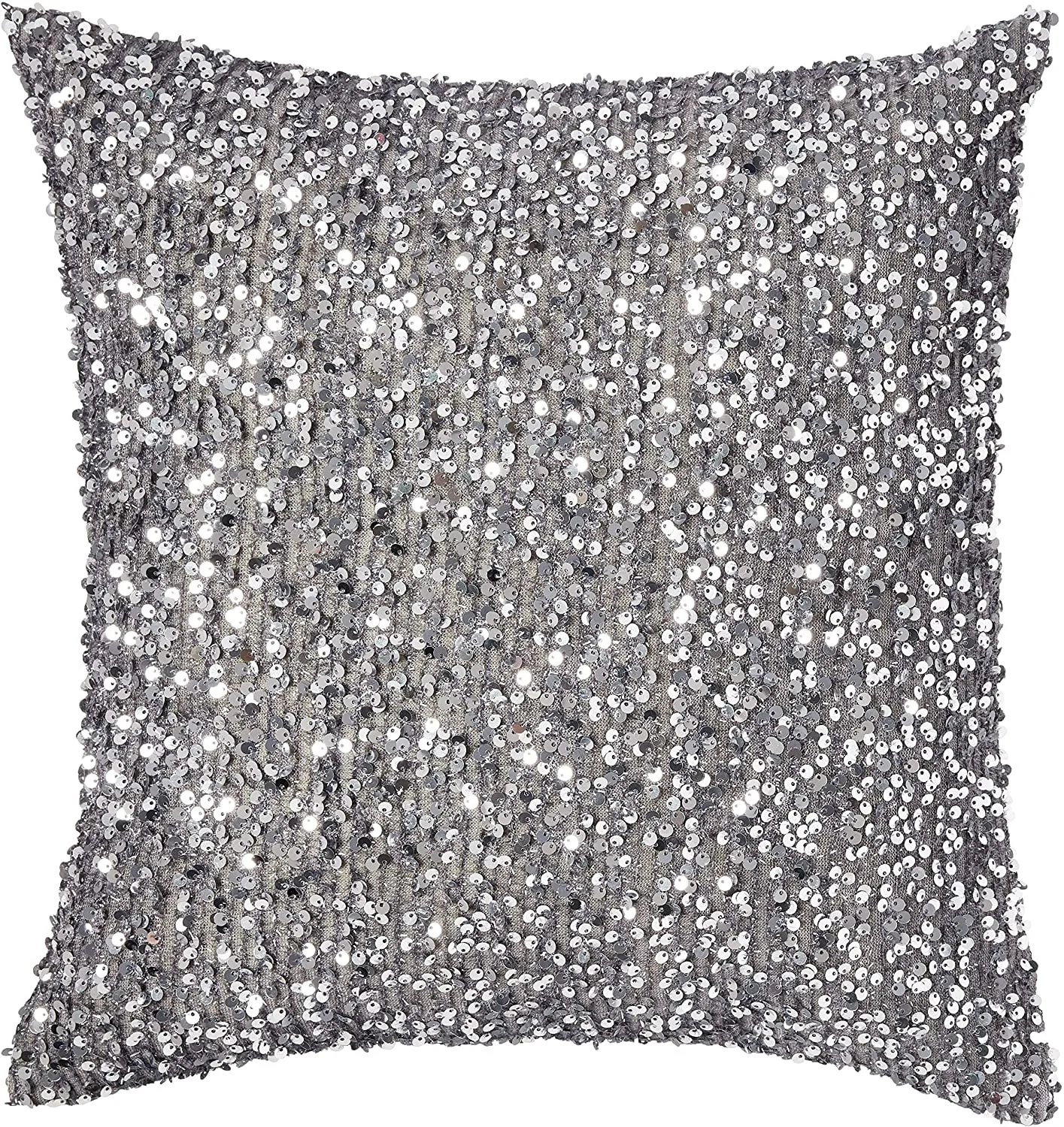 Twinkle Sparkling Sequins Pattern Decorative Accent Throw Pillow