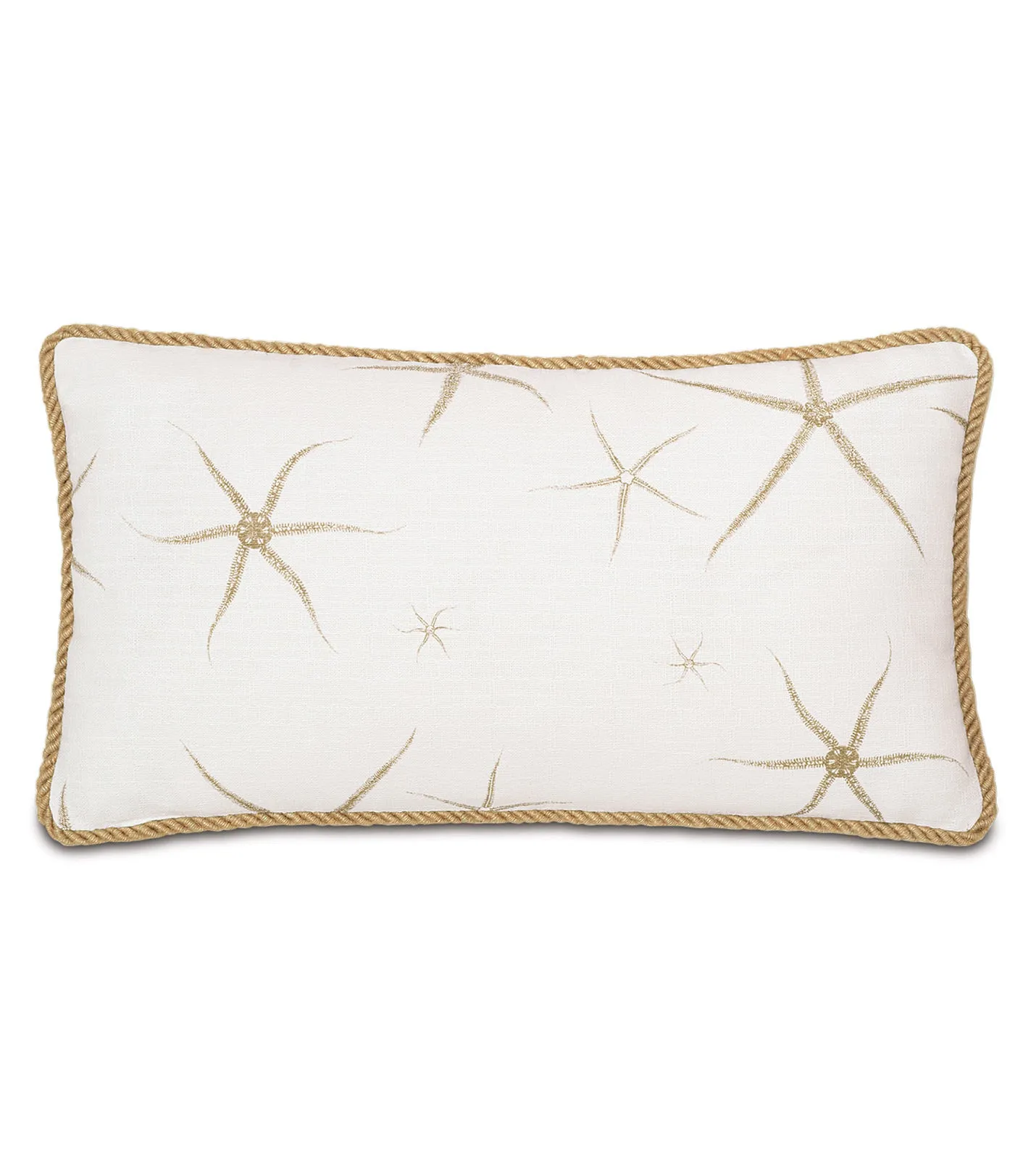 Tybee Starfish Lumbar Pillow Cover 15x26