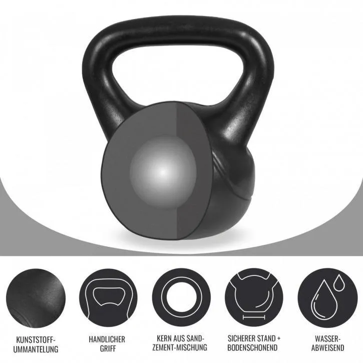 Vinyl Kettlebell 8KG