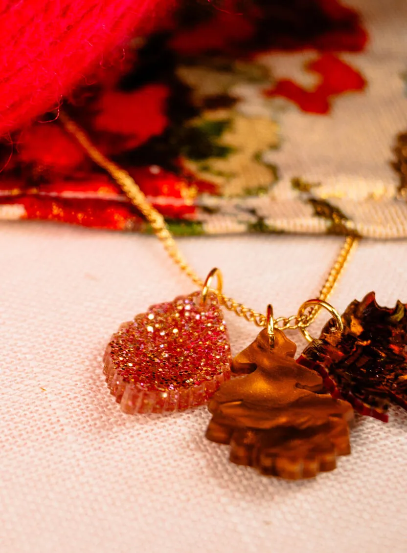 Woodland Leaves Pendant