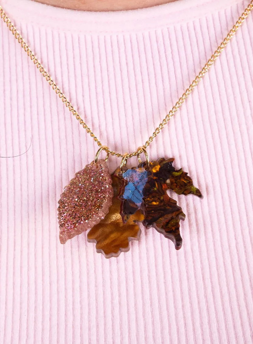 Woodland Leaves Pendant